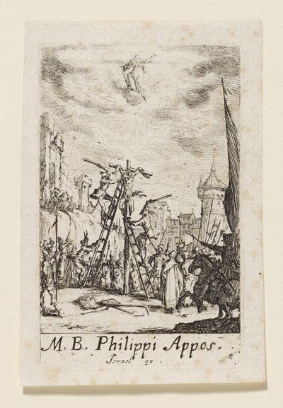 Aposteln Filippos (Philippi Appos.) av Jacques Callot