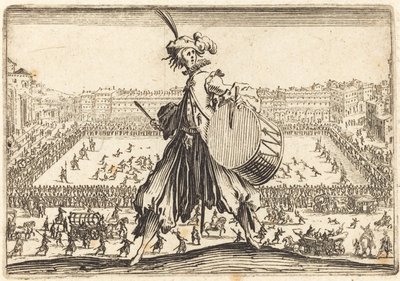 Piazza vid Porta al Prato, ca. 1622. av Jacques Callot