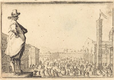 Piazza del Duomo, Florens av Jacques Callot