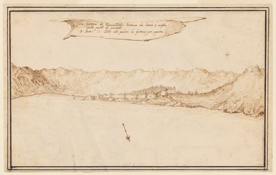 Planometrisk vy av Mazachebir av Jacques Callot