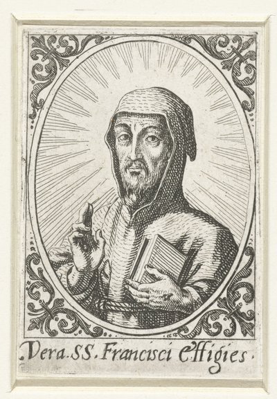 Porträtt av den helige Franciskus av Jacques Callot
