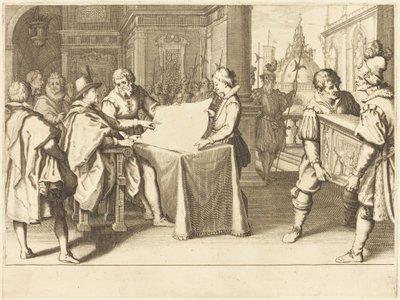 Restaureringen av domen i Florens av Jacques Callot