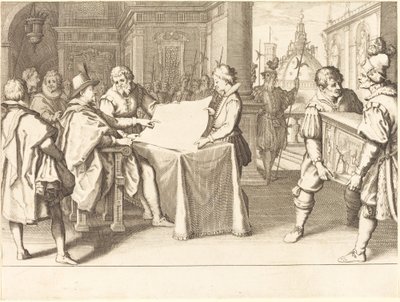 Restaurering av Duomo, Florens, ca. 1614. av Jacques Callot