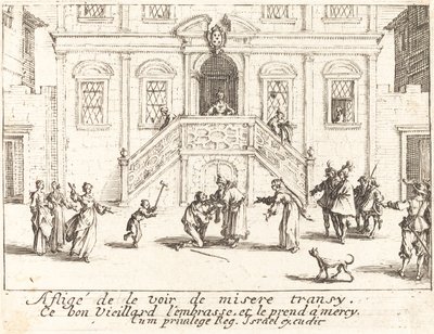 Den förlorade sonens återkomst av Jacques Callot