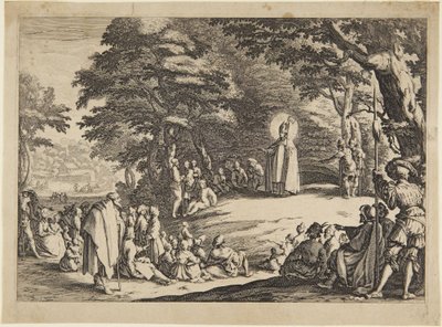 Sankt Amond, Sankt Nikolaus eller Sankt Severin av Jacques Callot