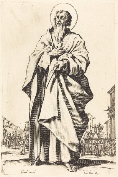 Sankt Bartolomaios av Jacques Callot