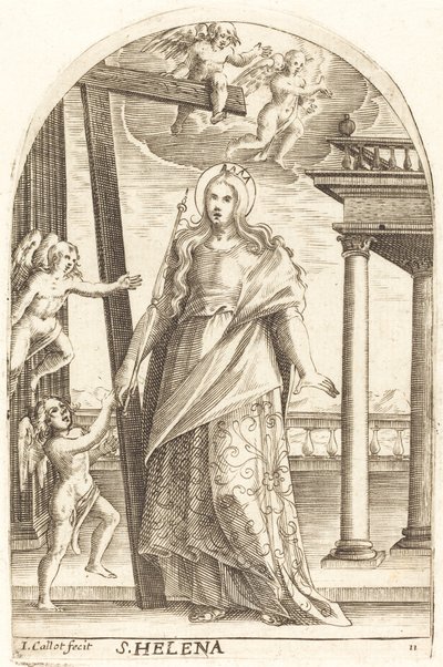 Saint Helen av Jacques Callot