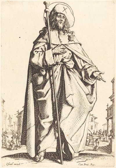 Sankt Jakob den store av Jacques Callot