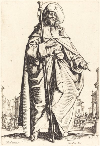 Sankt Jakob den store av Jacques Callot