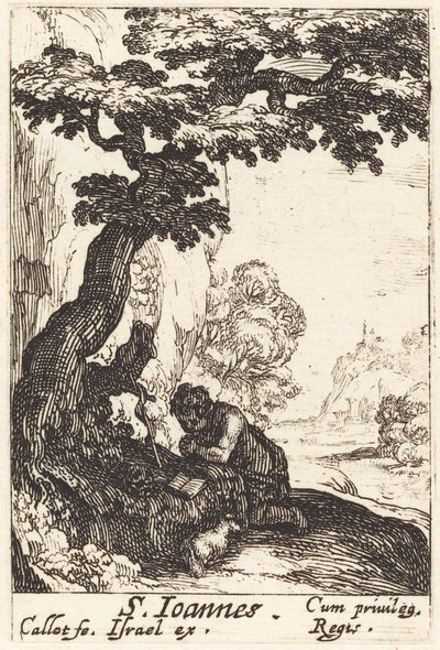 Sankt Johannes Döparen av Jacques Callot
