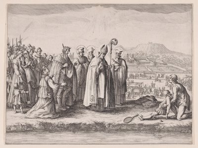Sankt Mansuy, verk även kallat Sankt Mansuet eller Racketen av Jacques Callot