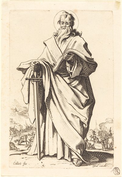 Sankte Pär av Jacques Callot