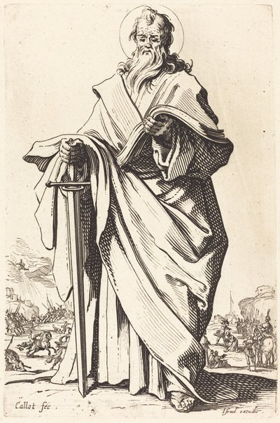 Sankt Paulus av Jacques Callot
