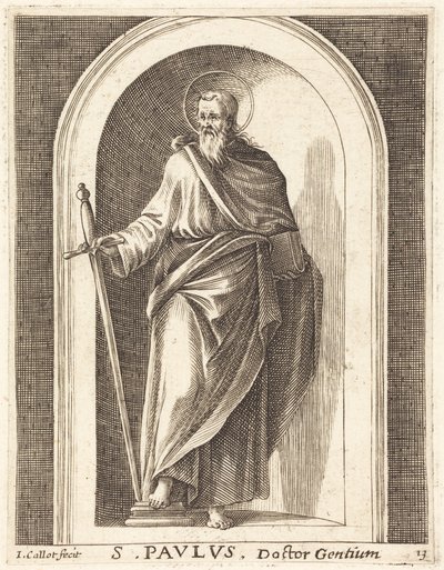 Sankt Paulus av Jacques Callot