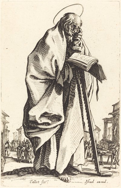 St Simon av Jacques Callot