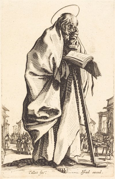 Sankt Simon av Jacques Callot