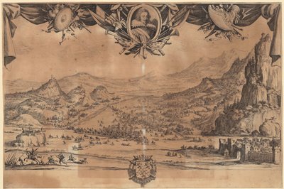 Slaget vid Avigliano av Jacques Callot