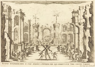 Andra Intermezzo av Jacques Callot