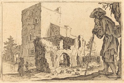 Herde och ruiner av Jacques Callot