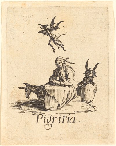 Lättja av Jacques Callot