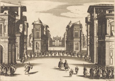 Soliman, akt III, av Jacques Callot