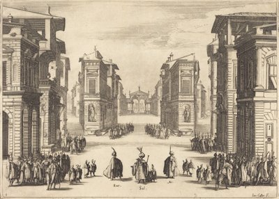 Suleiman, akt I av Jacques Callot