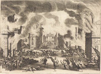 Suleiman, Akt V av Jacques Callot