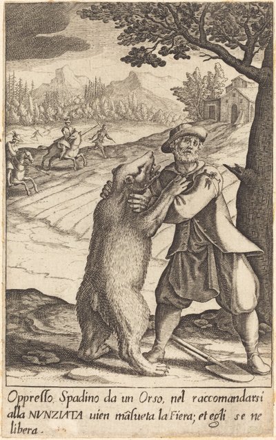 Spadino, 1619. av Jacques Callot