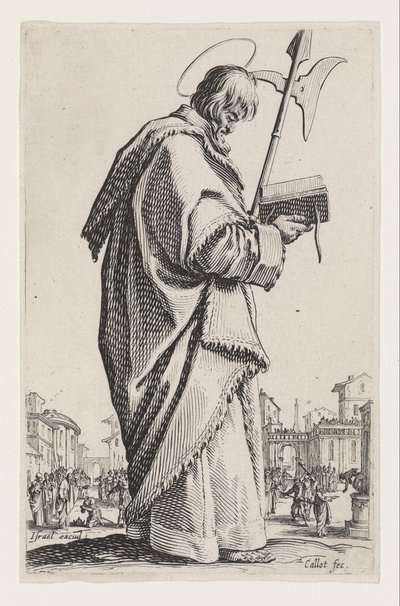 St Mattias av Jacques Callot