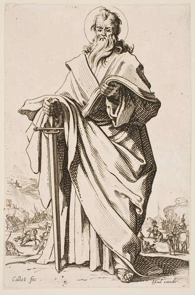 Sankt Paulus, ur serien ”De stora apostlarna” av Jacques Callot