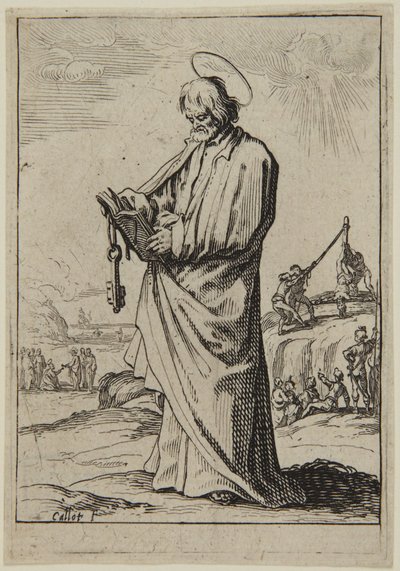 Sankt Petrus av Jacques Callot