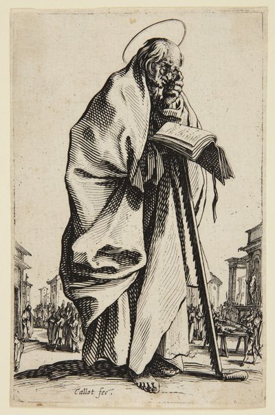 Sankt Simon av Jacques Callot