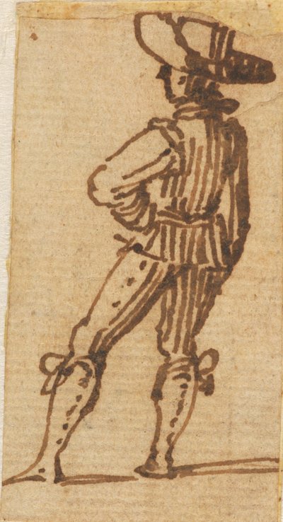 Stående man av Jacques Callot