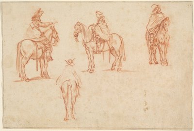 フォーホースメンスウェディッシュの研究 av Jacques Callot