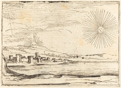 Solen går upp, 1628. av Jacques Callot