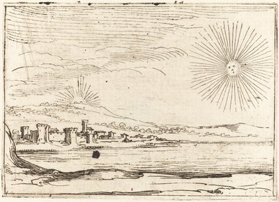 Solen går upp, 1628. av Jacques Callot