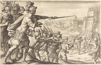 Take of Bone, c. 1614. av Jacques Callot
