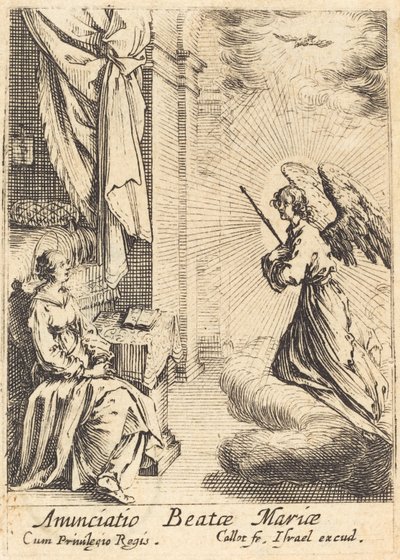 Bebådelsen av Jacques Callot
