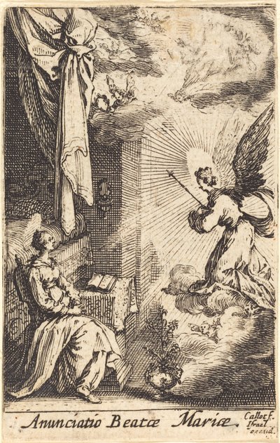 Bebådelsen av Jacques Callot