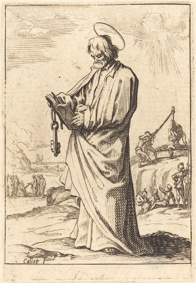 Aposteln Petrus av Jacques Callot