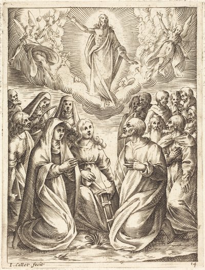 Himmelsfärden av Jacques Callot