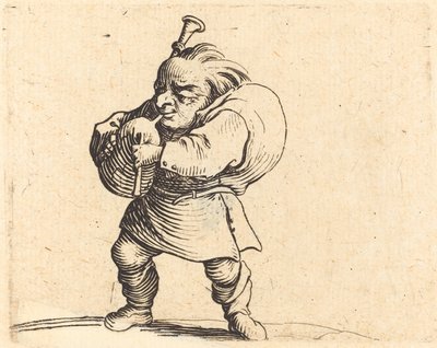 Säckpipsspelaren av Jacques Callot