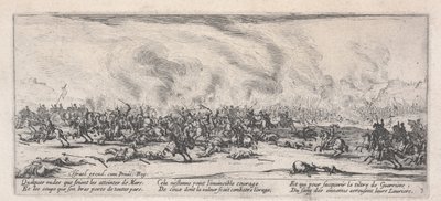 Slaget (La Bataille), från "Krigets elände" av Jacques Callot