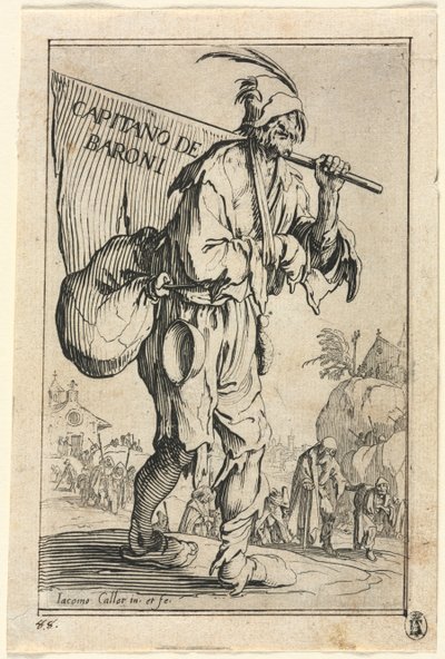Tiggarna av Jacques Callot