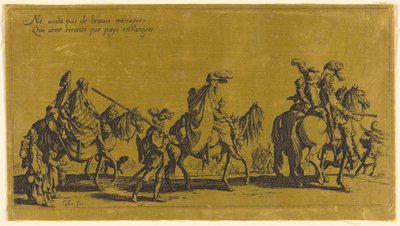 Die Bohemiens marschieren: Die Vorhut av Jacques Callot