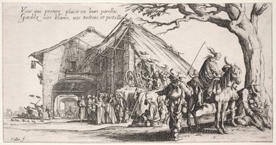 The Bohemians: The Stopping Place: The Fortune Teller av Jacques Callot