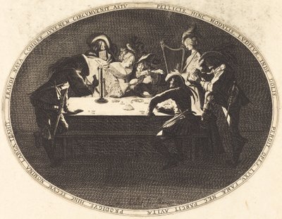 Kortspelarna av Jacques Callot
