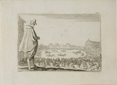 The Chariot Races at Santa Maria, från The Caprices av Jacques Callot