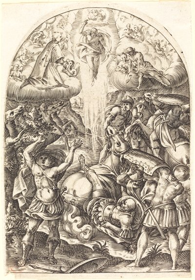 Sankt Paulus omvändelse av Jacques Callot