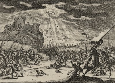 The Conversion of St. Paul, 1635 av Jacques Callot